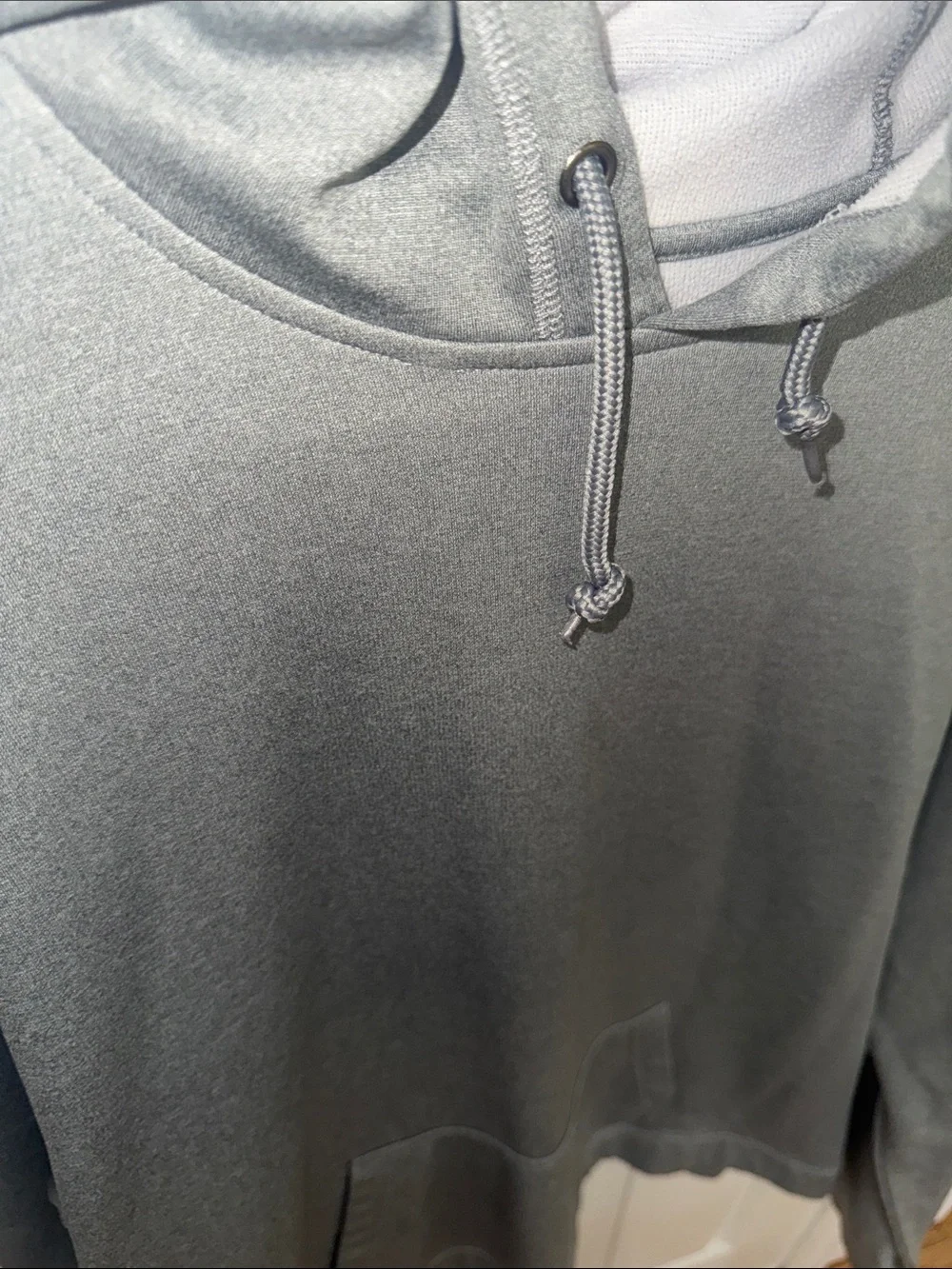 tek gear Men's Light Gray Crewneck Hoodie